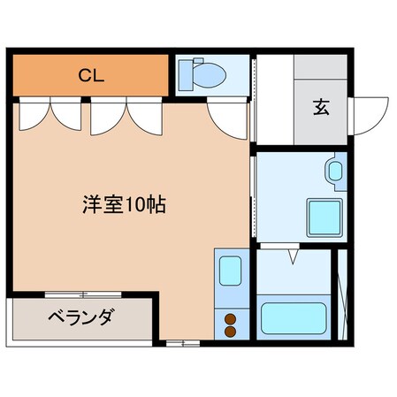 イーストサイドⅢの物件間取画像